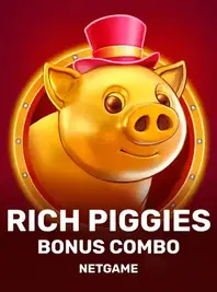 Rich Piggies: Bonus Combo, Slot von NetGame bei Dazard